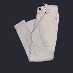1822 white skinny jeans women's size 4